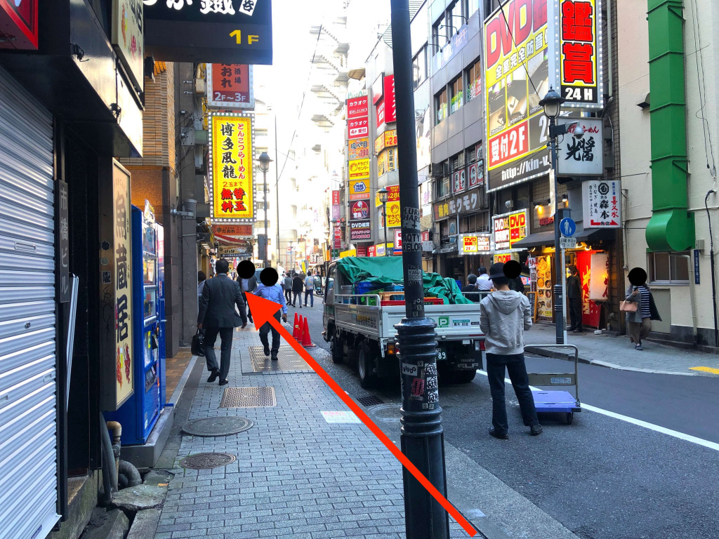 渋谷店の行き方13