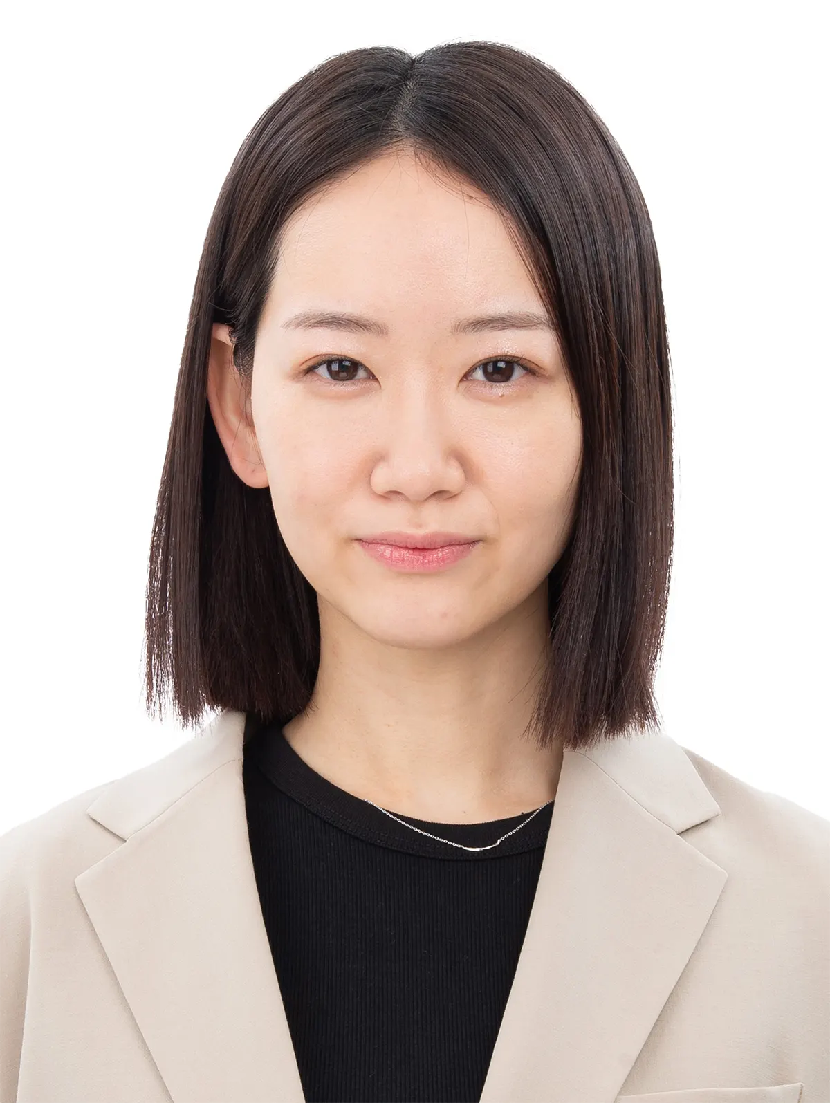 転職証明写真ビフォー