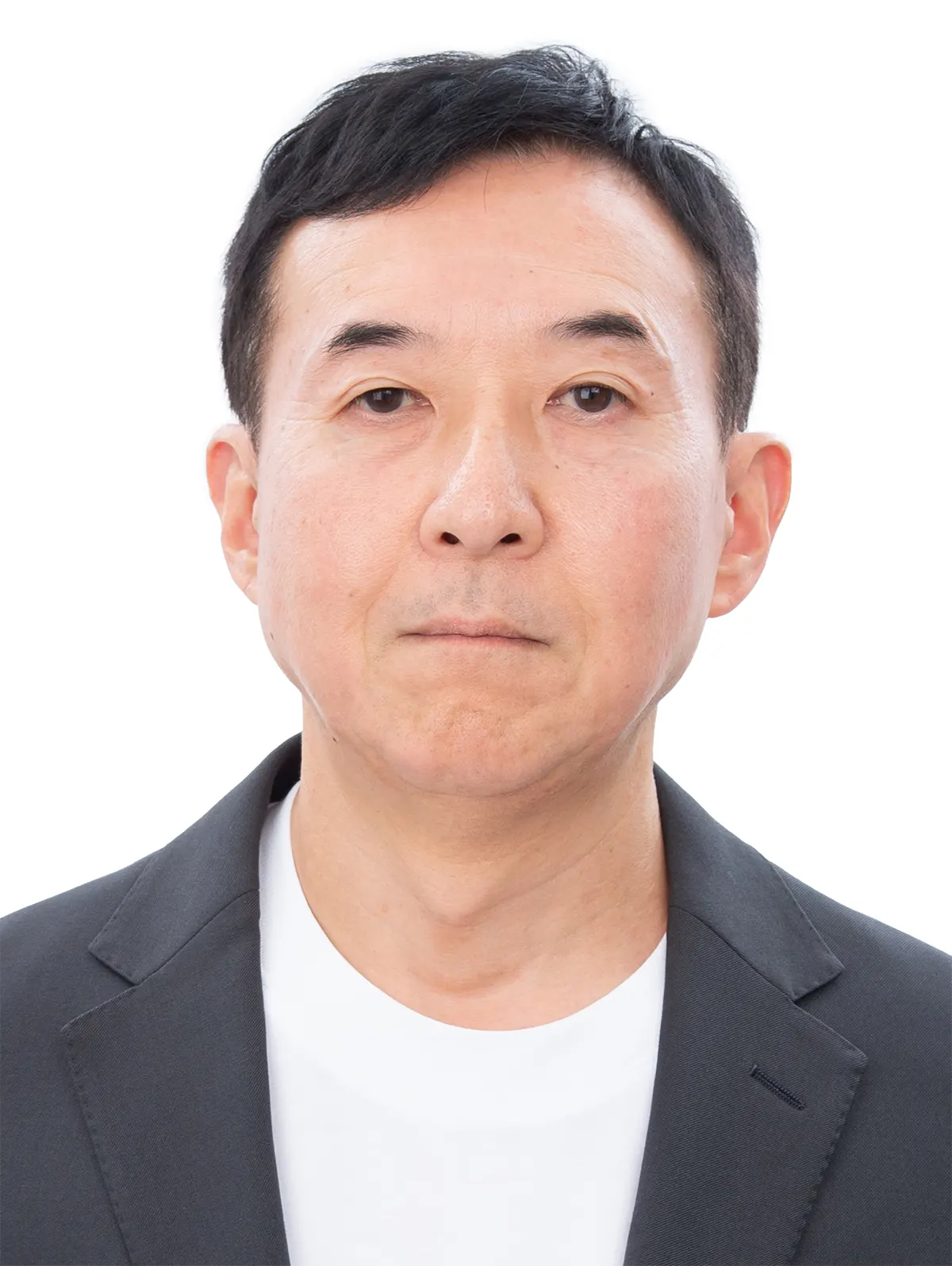 転職証明写真ビフォー