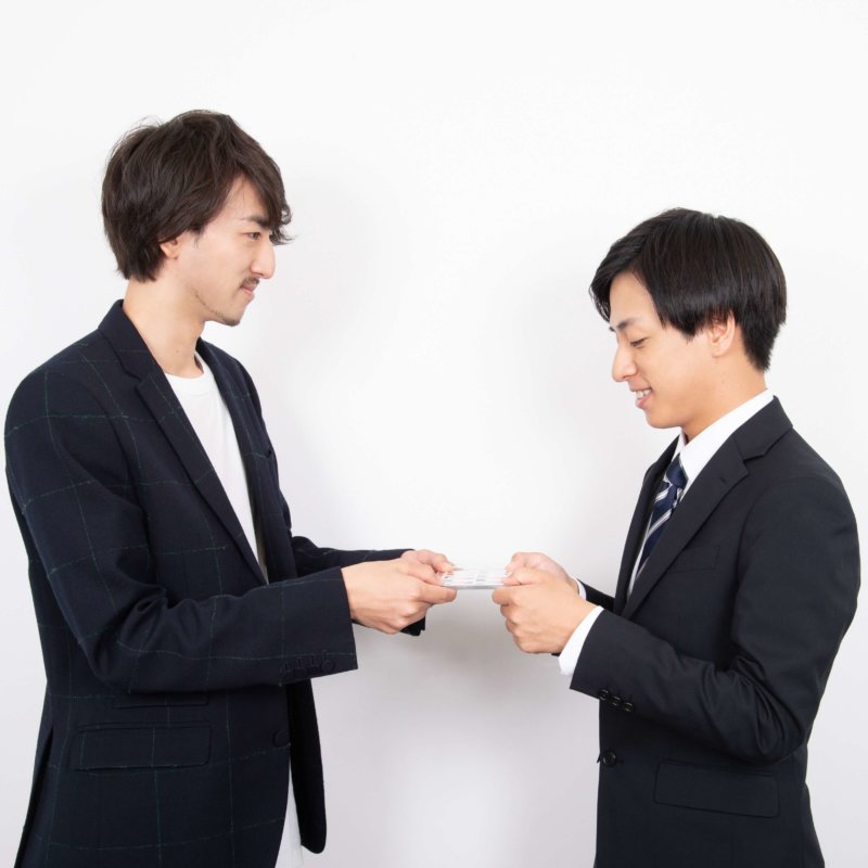 就活用写真のお渡し