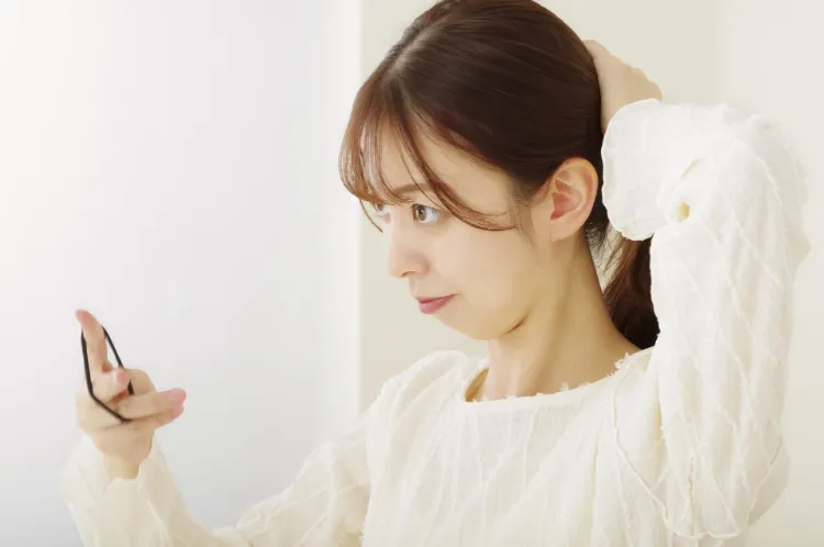 就活の証明写真を「お団子」で撮影するのはアリ?きれいなセットのコツも2