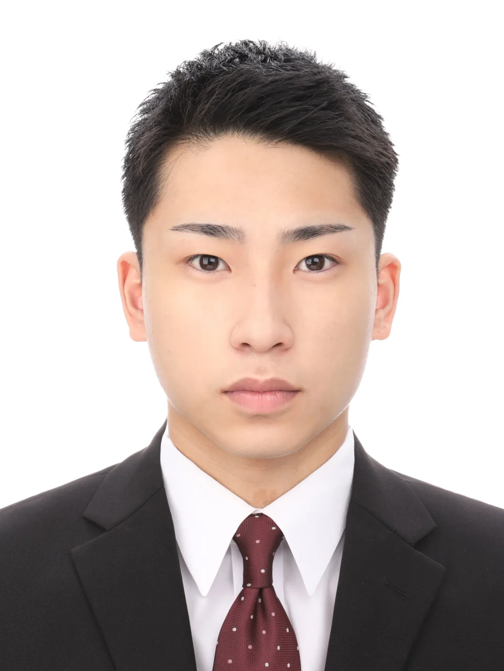 女子就活生のプロがヘアメイクして、撮影指導をした証明写真のアフター