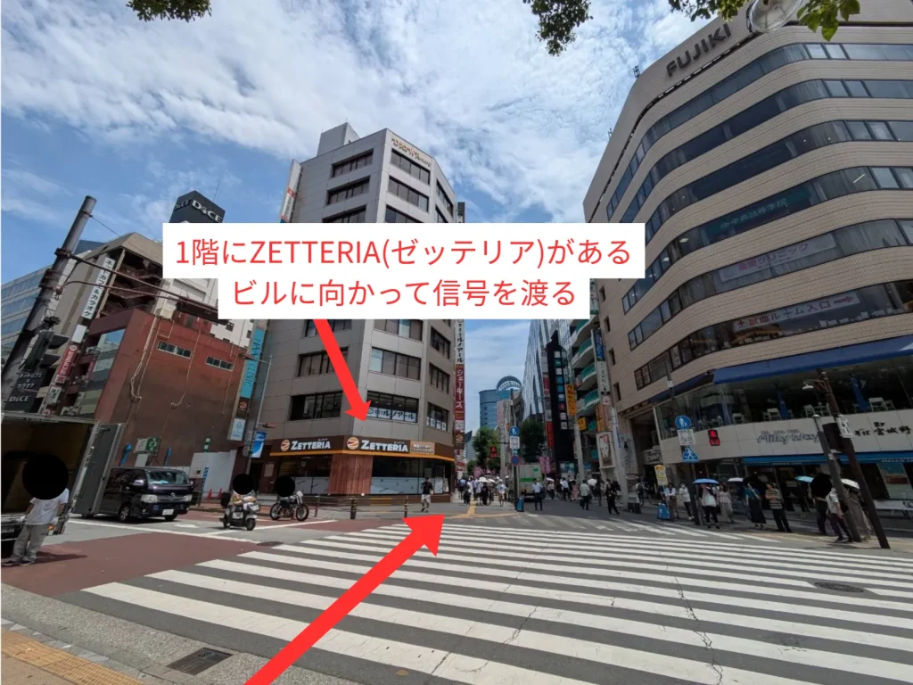 池袋駅からスタジオインディ池袋店へのアクセス9